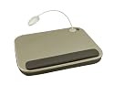 SPI Lapdesk with Reading Light and Wrist Support, Black