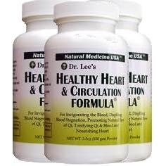 3 Bottles, Dr. Lee's Healthy Heart and Circulation Formula (100g Pure Herbal Extract... by 