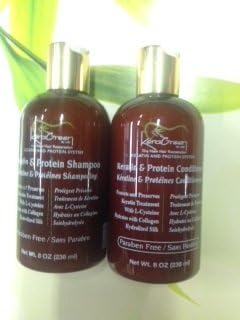 Keretin & Protein Shampoo and Conditioner bundle 8 oz