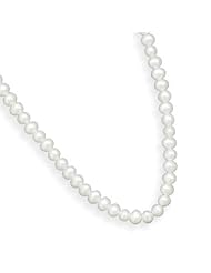 CleverSilvers 15+2 Extension White Cultured Freshwater Pearl Childrens Necklace