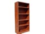 Boss 31 W by14 D by 65-1/2 H Bookcase, Cherry