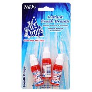 Ice Drops CinnamonaMint Breath Drops - Liquid Breath Mint, 3.2 ml