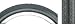 Kenda K123 Street BMX Tire, 16 x 1.75 Black Steel
