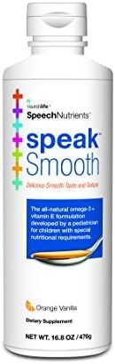speak Smooth (Orange Vanilla - 15.2 Oz) - Nourish Life by SpeechNutrients