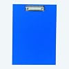 KLEMMBRETT A4 HARTPAPPE M.PAPIERBEZUG BL