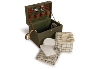 Sagaform Picnic Green Picnic Box