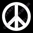 Peace Sign Symbol Window Decal (CHOICE OF COLORS!) Peace Sign Symbol Window Decal (CHOICE OF COLORS!)