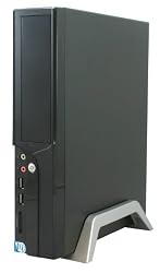 MSI Wind Nettop 100 Desktop PC (1.6 GHz Intel Atom Dual Core N330 Processor, Barebone) Black