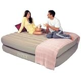 INTEX LUXUS Luftbett Comfort Twin-Khaki-66946 Fernbedienung - elektrische Pumpe