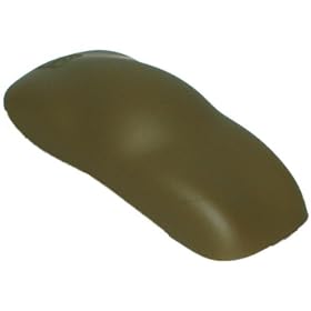 QT. HOT ROD FLATZ Olive Drab Brown Flat AUTO/CAR PAINT
