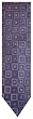 Men's Donald Trump Signature Collection Necktie Neck Tie Silk Purple and Silver