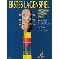 Erstes Lagenspiel: Leichte St�cke mit leeren Basssaiten. 1-2 Gitarren.