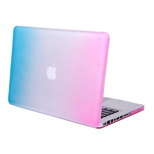 HDE MacBook Pro 13" Non-Retina Case Hard Shell Cover Designer Art Pattern - Fits Model A1278 (Rainbow)