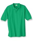 Hanes 5.5 oz 50/50 Jersey Knit Polo 54 (XL / Kelly Green)