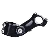 Sunlite 0°-50° Stem Adjustable - 25.4 Clamp Dia., 120 x 1-1/8, Black