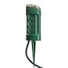 Coleman Cable 13547 6-Outlet Power Stake with Light Sensor and 6-Foot Cord