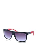 GUESS Gafas de Sol 6863 (58 mm) Negro / Rojo
