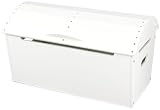 KidKraft Round Top Storage Chest - White