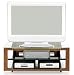 Electronics : BDI Deploy 9624 Cherry Double Wide Cabinet for 30- to 50-inch TVs