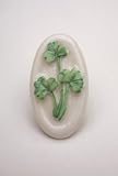 Belleek Oval Brooch