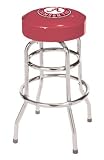 Alabama Crimson Tide Double Rung Bar Stool NCAA College Athletics Fan Shop Sports Team Merchandise