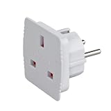 Reisestecker- Adapter UK-Deutschlandvon "2-Tech"