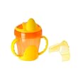 Vital Baby Two Handled Trainer Cup, Orange, 7 Ounce