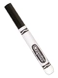 Crayola Classic Broadline Conical Tip Markers - Single Color - Box of 12 Black