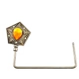 PentagonAntiqueDesignCrystalPurseHanger-PurseCaddy(FreeShippingWhenYouBuy5orMore)