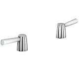 Grohe 18 083 EN0 Arden Lever Handles, Infinity Brushed Nickel