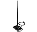 TP-Link TL-ANT2408C Indoor-Desktop-Rundstrahlantenne (inkl. 1,3-m-Kabel, 2,4 GHz, 8 dBi) [Amazon frustfreie Verpackung]