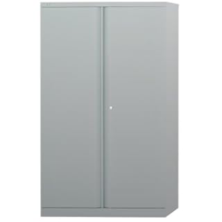 BISLEY Flügeltürschrank Aktenschrank Flügeltürenschrank Werkzeugschrank Stahlschrank Ordnerschrank Silber