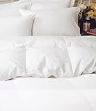 Premium 700 Baffle Box Regular Heavy Weight White Down Comforter White Quee ....
