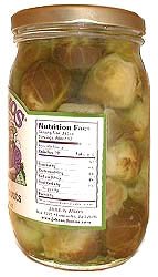 Jake & Amos Dill Brussels Sprouts, 16 Ounce - 3 Pack