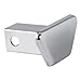 CURT 21900 Chrome Steel Trailer Hitch Cover, Fits 1-1/4-Inch Receiver