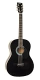 Johnson JG-100-B Student Acoustic Guitar, Black