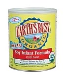 Earths Best Organic Soy Baby Infant Formula with Dha & Ara 2 x 23.2 Oz = 46.4oz