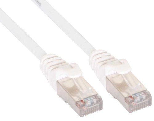 INLINE Patchkabel Cat.5e SF/UTP weiss 0,25m Preisvergleich