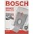 Bosch BBZ51AFG1U Dust Bags for the BSA Canister Vacuums Series (5 Bags Plus 1 Microfilter)