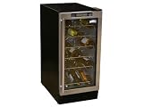 Summit SWC1530 Glass door wine celler under 15 wide with electronic controls.1