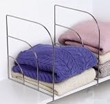 Shelf Dividers - Set of 2 - Large Size - White (White) (13.25H x 2.9W x 11.8D)