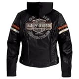 Harley-Davidson Women's Miss Enthusiast 3-in-1 Leather Jacket