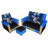 Warner Brothers Batman 3 Piece Toddler Sofa Set