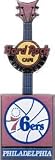 Hard Rock Cafe Philadelphia 76ers 2010-11 Commemorative Guitar Pin