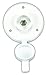 JR Products 476-B-2-A Polar White Cable TV Plate