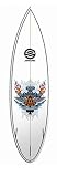 Santa Cruz Archy Complete Skateboard - Blanc / Noir - 21 x 81 cm