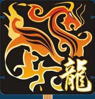 AeroCool EL-Badge Flashing Dragon Design for PC case