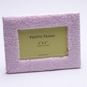 Pink Furry Photo Frame