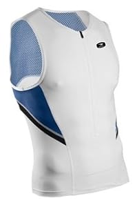 Sugoi Men's RPM Tri Tank, White, X-Large