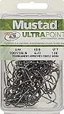 Ultra Point Demon Circle Fine Wire 0 Offset Size 6/0 100 Per pk - Mustad Hooks 39951BLN-6/0 pcU21, Fishing Hooks
